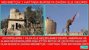 MEHMETÇİĞİ KAR, YAĞMUR, ÇAMUR, SOĞUK, SİS VE BETON İLE ÇELİKTE DURDURAMIYOR