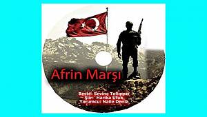 YAZAR ŞAİR HARİKA UFUK'TAN AFRİN MARŞI