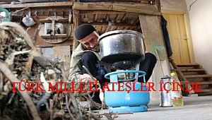 TÜRK MİLLETİ TENCERESİNDE TAŞ KAYNATIYOR VAZİYETTE