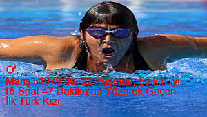 SİZLERİ MANŞ DENİZİNİ YÜZEREK GEÇEN İLK TÜRK KIZIYLA TANIŞTIRALIM