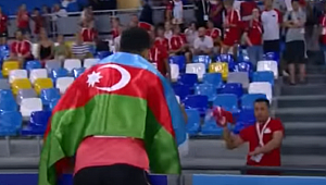 AZERBAYCAN'LI BAŞARILI TÜRK SPORCU TÜRKİYE HEYETİNDEN TÜRK BAYRAĞI İSTİYOR