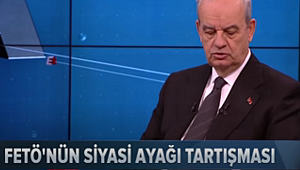 İLKER BAŞBUĞ TÜRKİYE'DE FETÖNÜN SİYASİ AYAĞI VAR DEDİ.