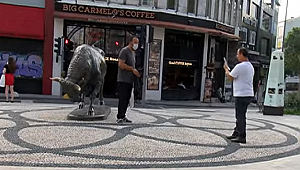 KADIKÖY'DE SIKI MASKE DENETİMİ