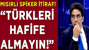 MISIRLI SPİKER MISIR YÖNETİMİNİ UYARDI, TÜRKLERİ HAFİFE ALMAYIN