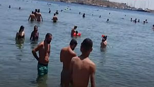 BODRUMDA PLAJLAR FUL DOLDU