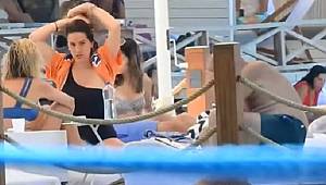 HALİT ERGENÇ VE BERGÜZAR KOREL BODRUM'DA