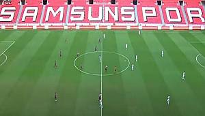 SAMSUNSPOR SAHASINDA OYNADIĞI HAZIRLIK MAÇINDA TRABZONSPOR’U 2 – 1 YENDİ 