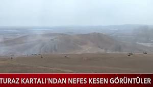 TUR AZ KARTALI TATBİKATINDAN MUHTEŞEM KARELER