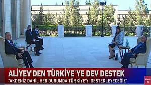 ALİYEV'DEN YUNAN'A KARŞI TÜRKİYE'YE ŞARTSIZ KOŞULSUZ TAM DESTEK / TÜRKİYE'NİN DAİMA YANINDAYIZ