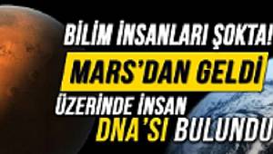 MARSTAN GELEN İNSAN DNA'SI