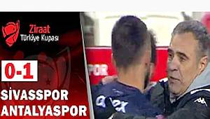 ANTALYASPOR SİVAS'I YENEREK KUPADA YARI FİNALE YÜKSELDİ ( MAÇ ÖZETİ )