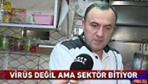 ESNAF, VİRÜS DEĞİL AMA EKONOMİ BİTİYOR DİYEREK İSYANDA