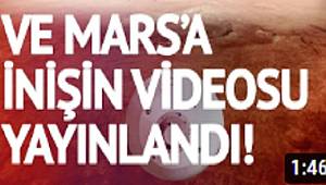 İŞTE NASA'NIN YAYINLAMIŞ OLDUĞU MARS'A İNİŞİN YENİ GÖRÜNTÜLERİ