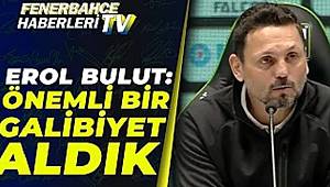 EROL BULUT 3 – 0 KONYA GALİBİYETİNİ YORUMLUYOR