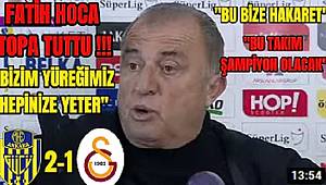 FATİH TERİM ANKARAGÜCÜ MAÇI SONRASI ÇILDIRDI ( BASIN TOPLANTISI )