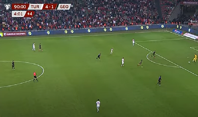 GÜRCİSTAN TÜRKİYE'YE HAFİF GELDİ 4 – 1 ( MAÇ ÖZETİ )
