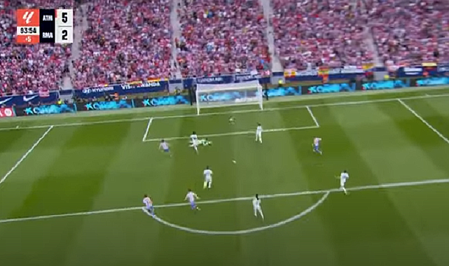 LA LİGA'DA EL CLASİCO DERBİSİNDE ATLETİCO MADRİD 5 - REAL MADRİD 2 – ( MAÇIN ÖZETİ )