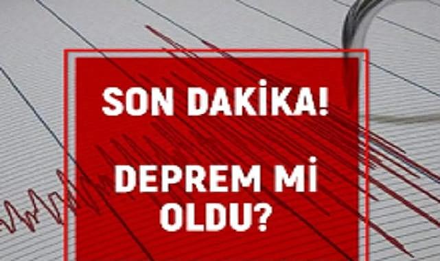 MARMARA TEKİRDAĞ'DA 5 BÜYÜKLÜĞÜNDE DEPREM MEYDANA GELDİ