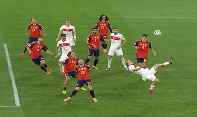 TÜRKİYE, İSPANYA'YA ADETA KÖK SÖKTÜRDÜ İSPANYA 2 – TÜRKİYE 2 ( MAÇ ÖZETİ )
