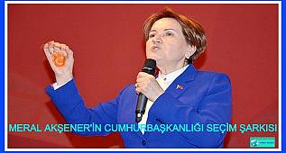 AKŞENER'İN CUMHURBAŞKANLIĞI SEÇİMİNDE KULLANACAĞI ŞARKI