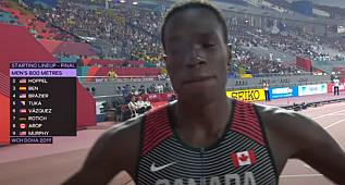 2019 DÜNYA ATLETİZM ŞAMPİYONASI 800 METRE ERKEKLER FİNALİ 