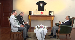 BEŞİKTAŞ KULÜBÜ BAŞKANI AHMET NUR ÇEBİ YAYINCI KURULUŞA TEPKİ GÖSTERDİ 