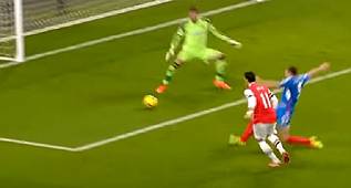 FENERBAHÇE'NİN YENİ TRANSFER ADAYI MESUT ÖZİL'İN ARSENAL FORMASIYLA ATMIŞ OLDUĞU GOLLER  