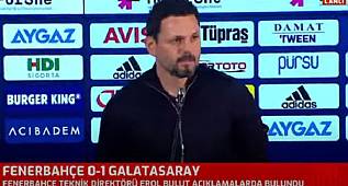 EROL BULUT GALATASARAY YENİLGİSİ SONRASI AÇIKLAMALAR YAPIYOR