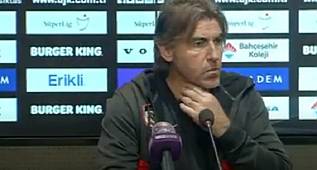 GAZİANTEPSPOR'UN HOCASI SA PİNTO BEŞİKTAŞ YENİLGİSİ SONRASI BASIN TOPLANTISINDA 