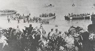 GERÇEK GÖRÜNTÜLERLE ÇANAKKALE 1915 ANZAK ÇIKARMASI